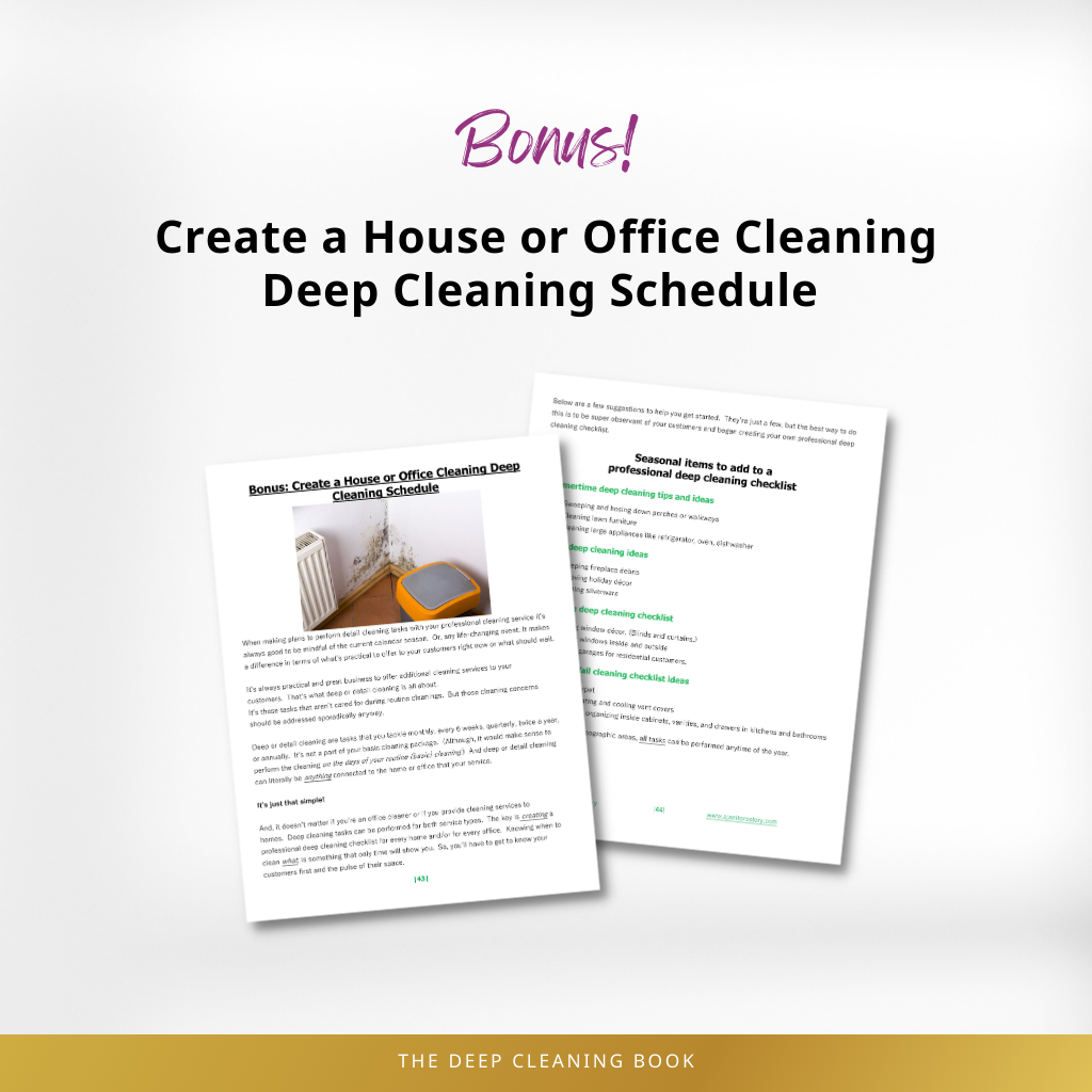 The Deep Cleaning Book